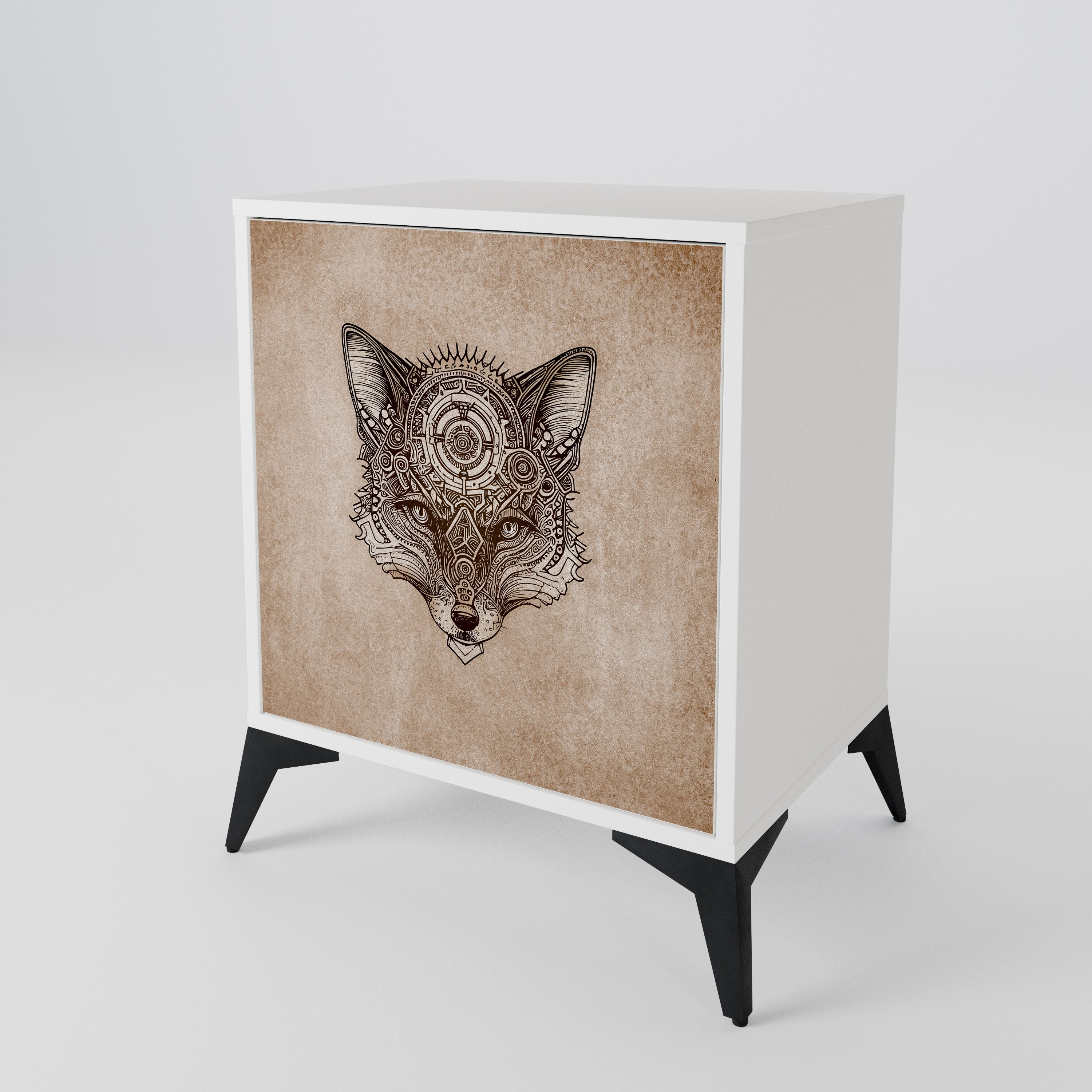 STEAMPUNK CLAN 1-Door Sideboard
