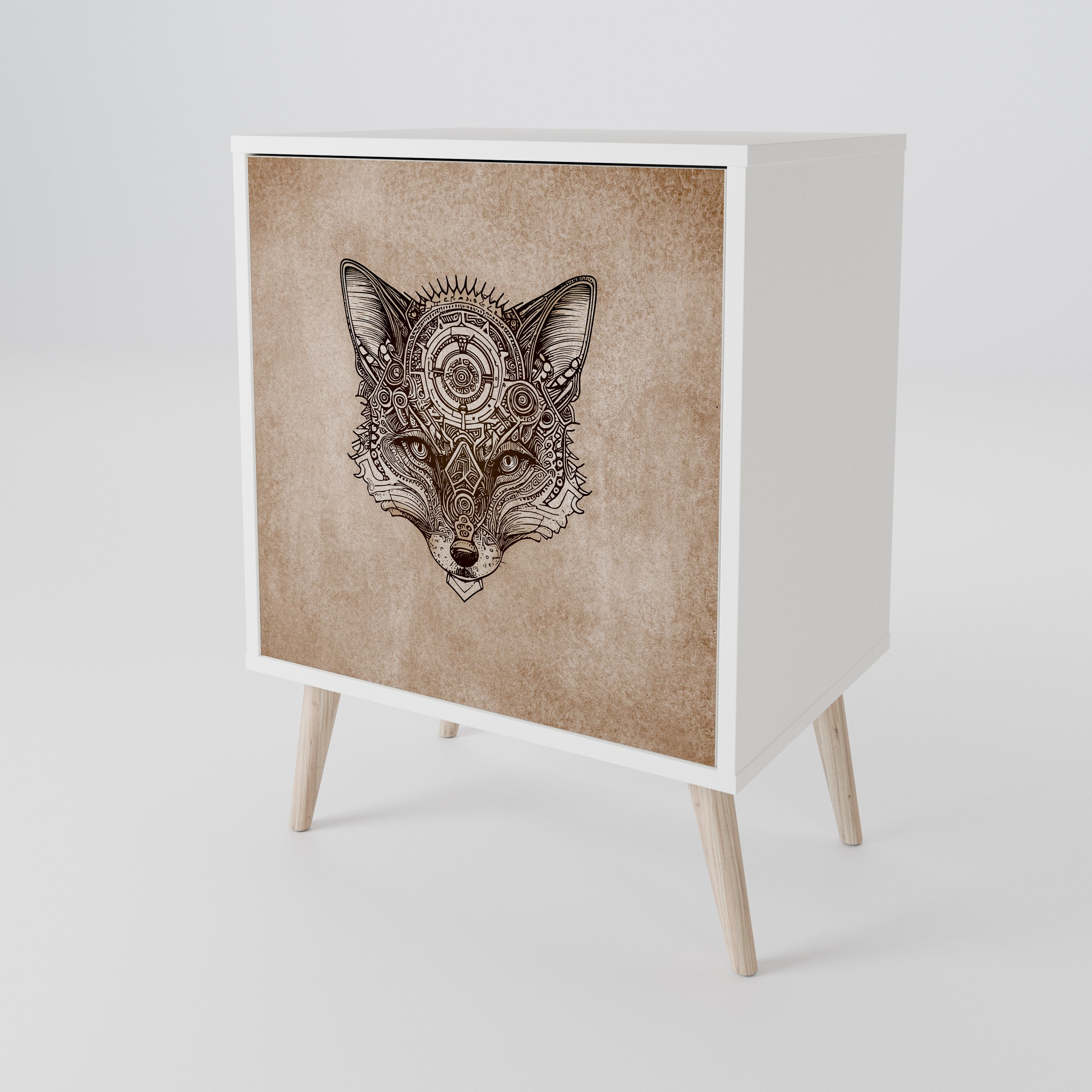STEAMPUNK CLAN 1-Door Sideboard