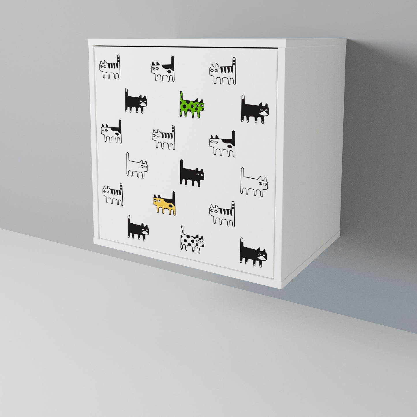 CATS COMPILATION 1-Door Sideboard