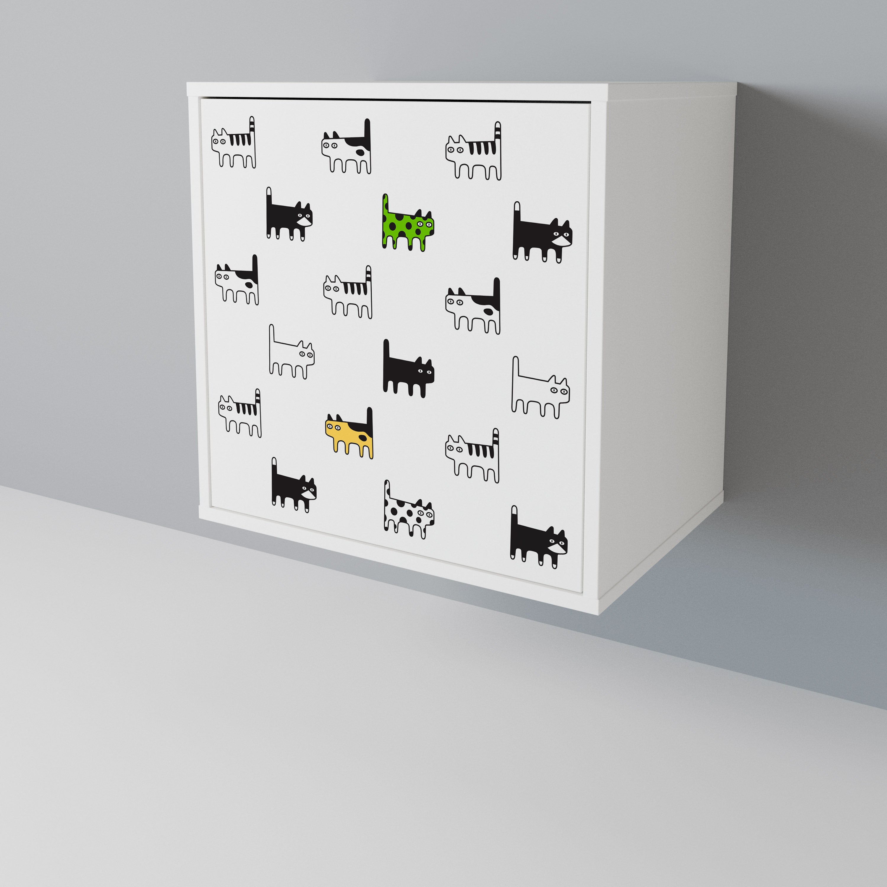 CATS COMPILATION 1-Door Sideboard