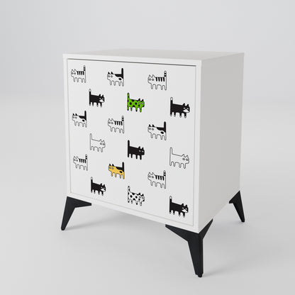 CATS COMPILATION 1-Door Sideboard