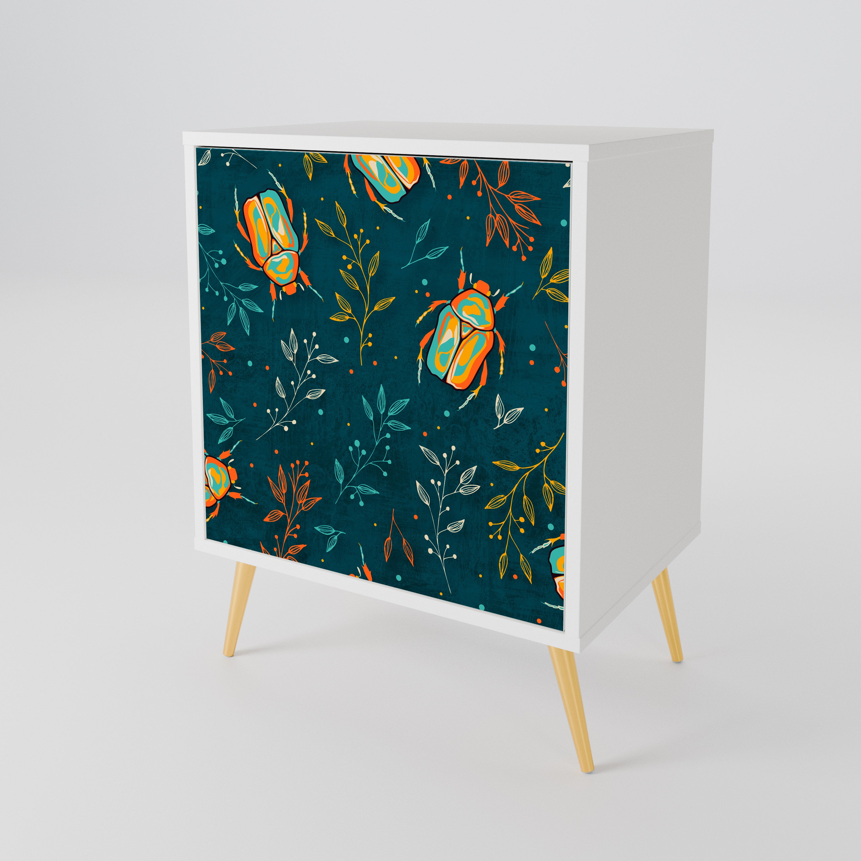 AUTUMN INSECTS 1-Door Sideboard