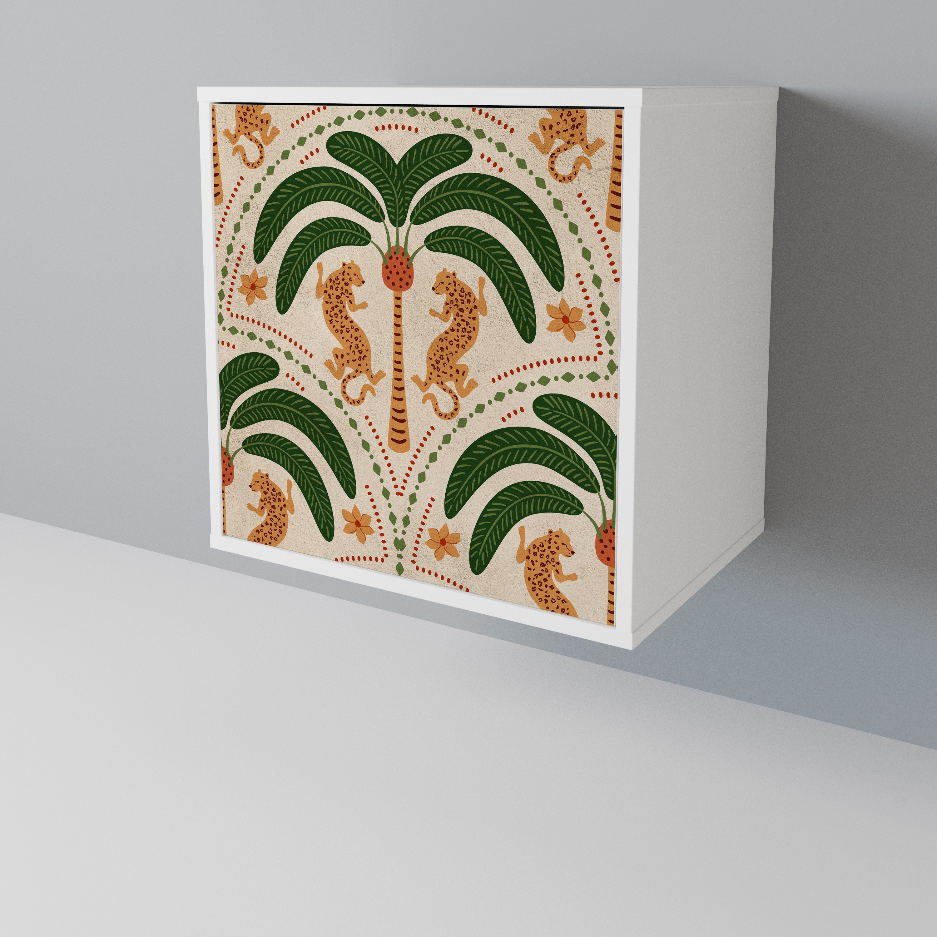 DANCING PREDATORS 1-Door Sideboard