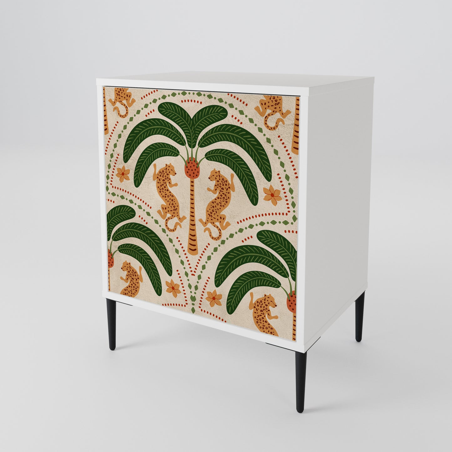 DANCING PREDATORS 1-Door Sideboard