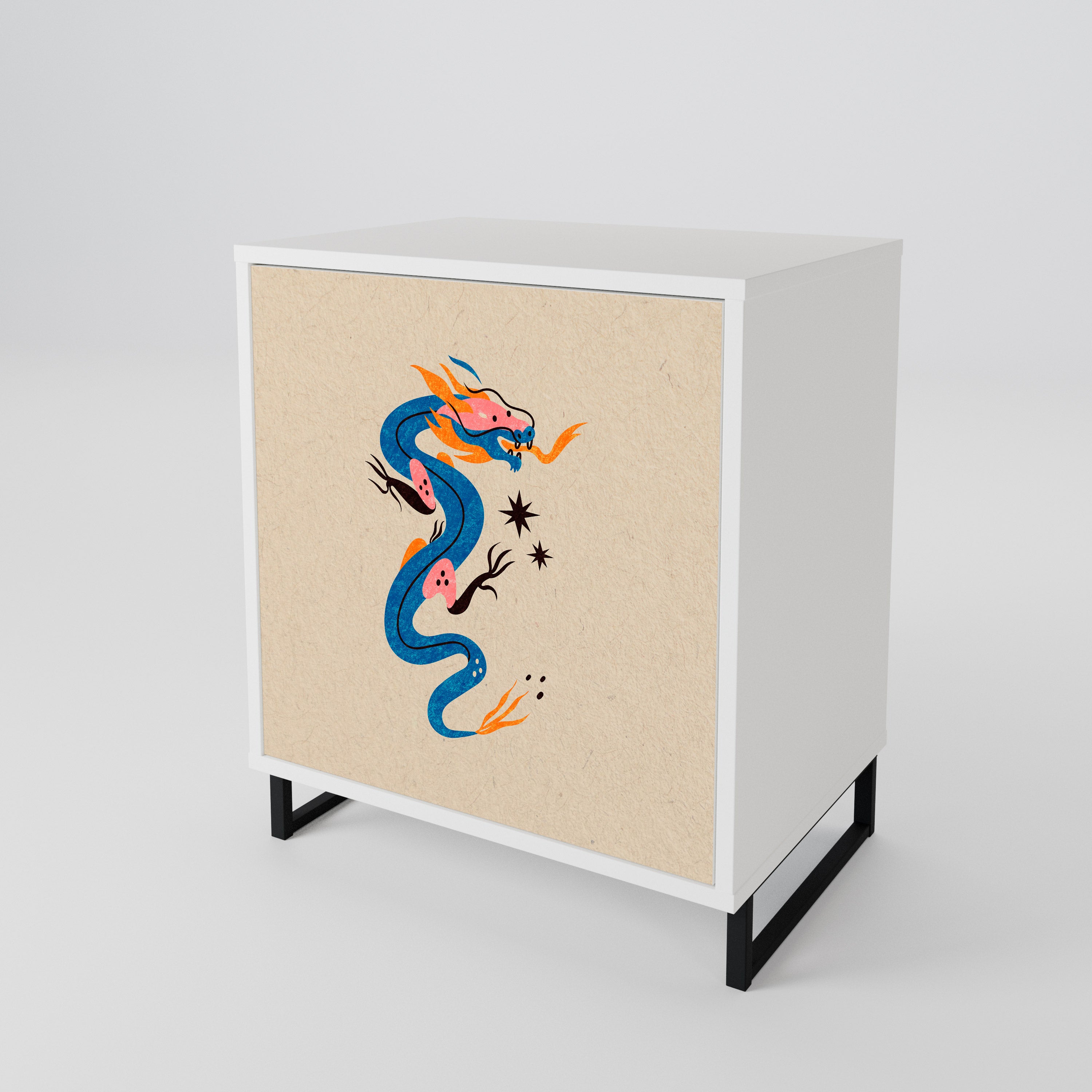 MYTHOLOGICAL CREATURES 1-Door Sideboard
