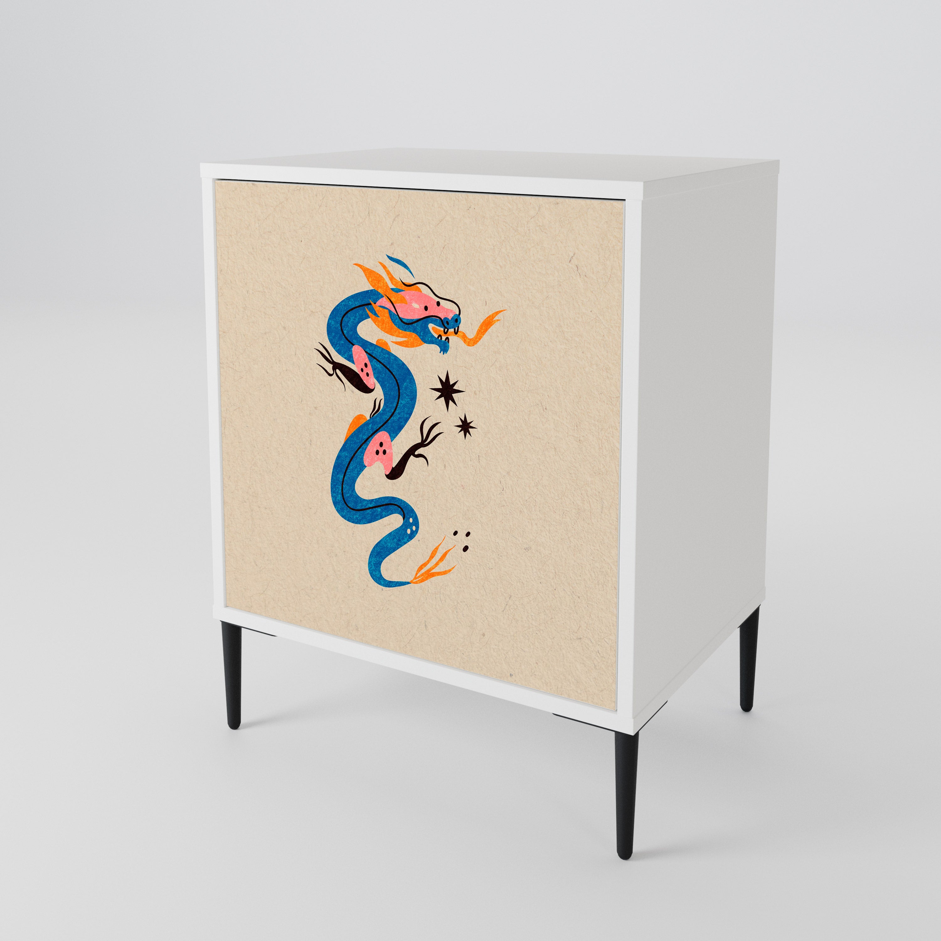 MYTHOLOGICAL CREATURES 1-Door Sideboard