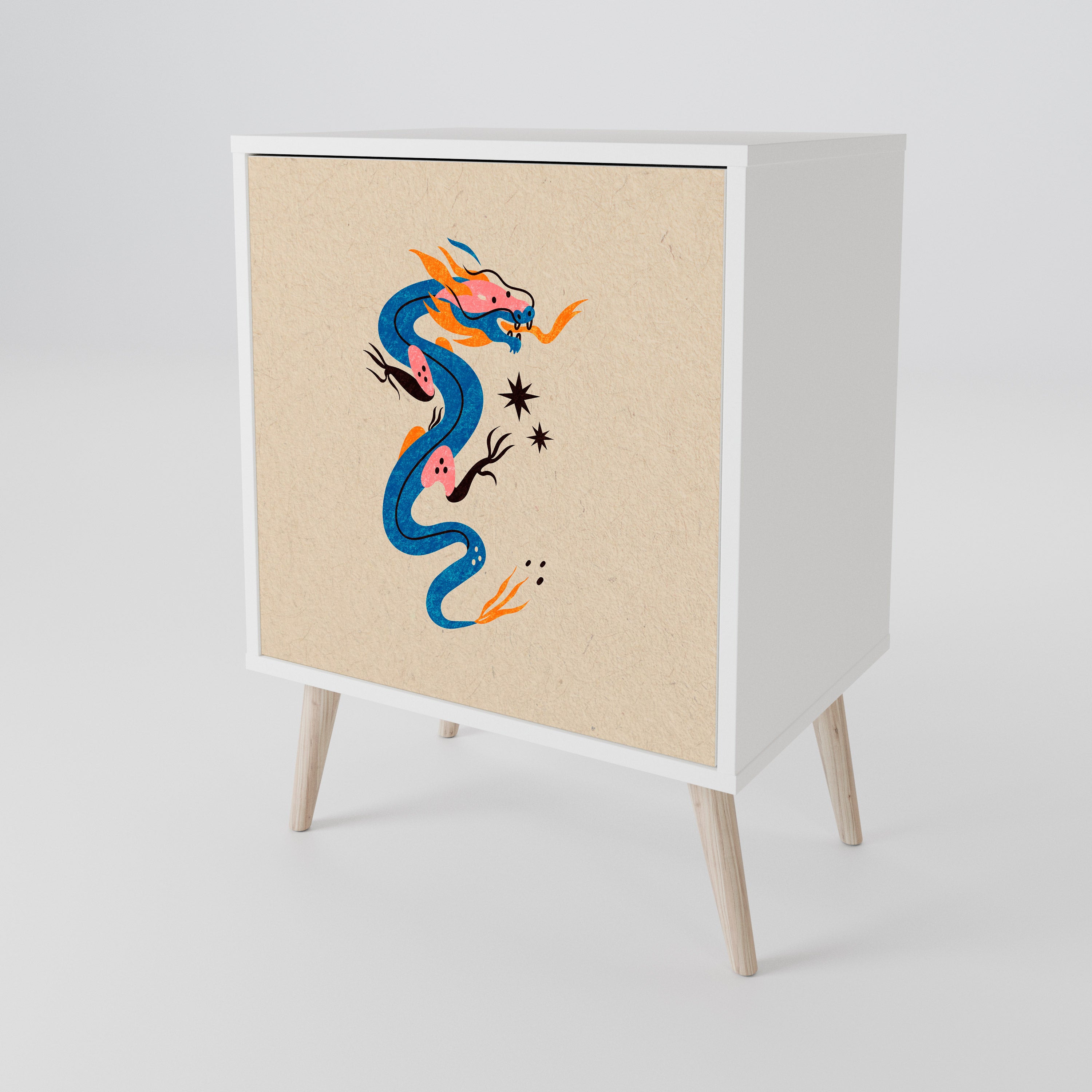 MYTHOLOGICAL CREATURES 1-Door Sideboard