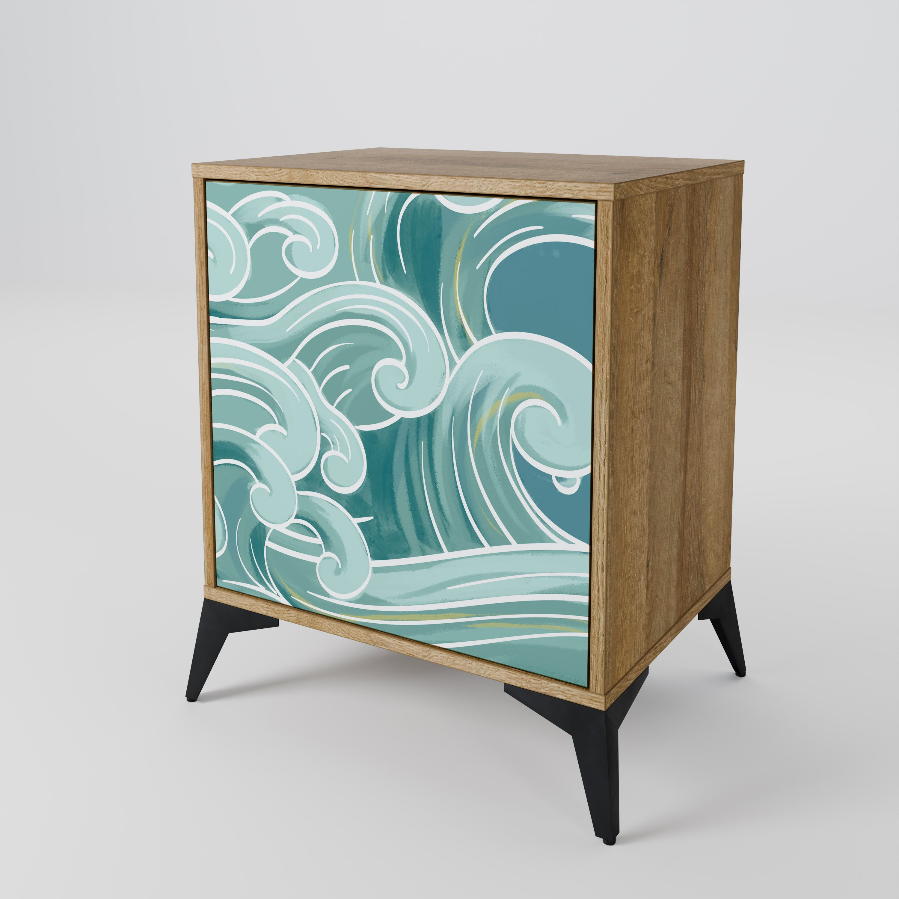 ASIAN SWAY 1-Door Sideboard