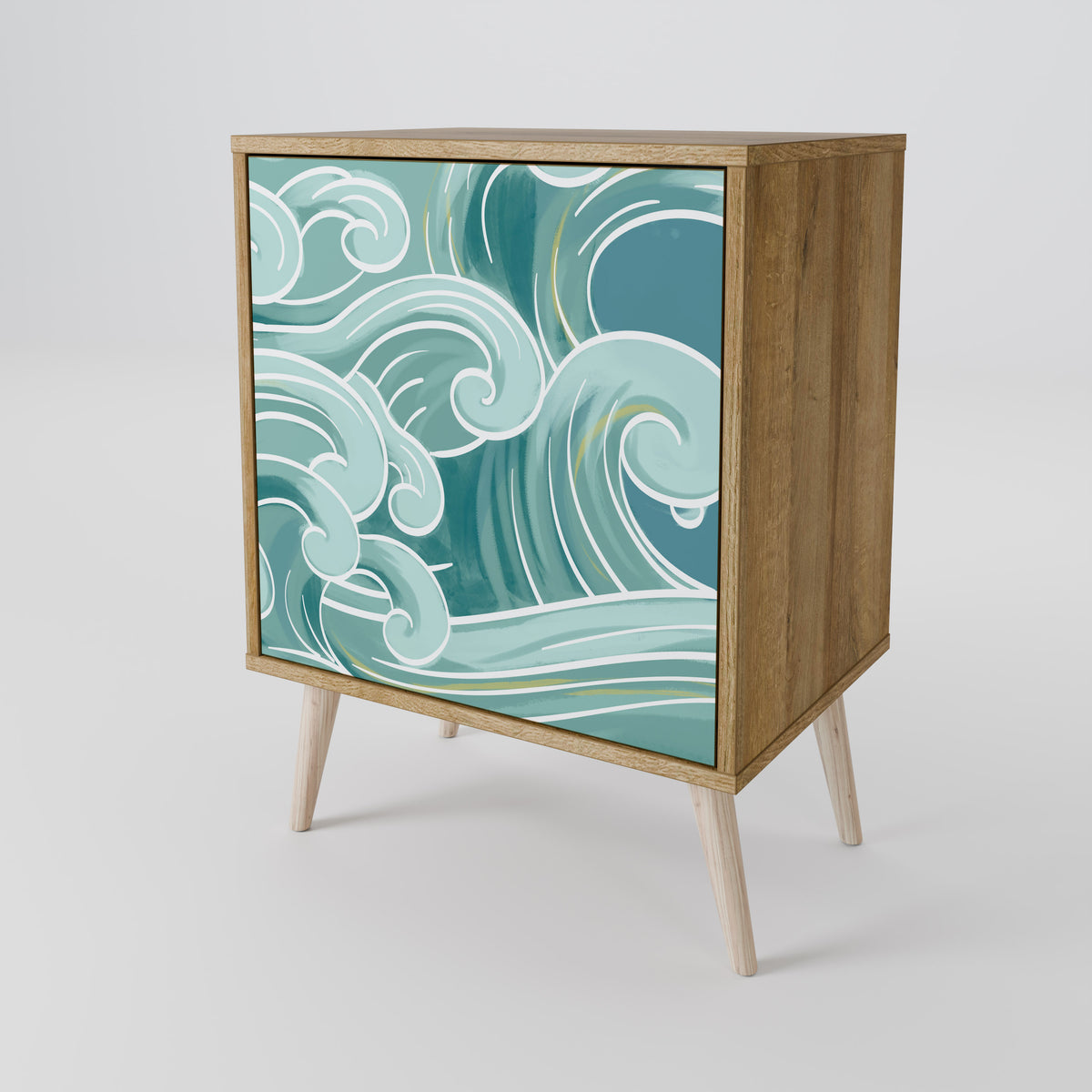 ASIAN SWAY 1-Door Sideboard