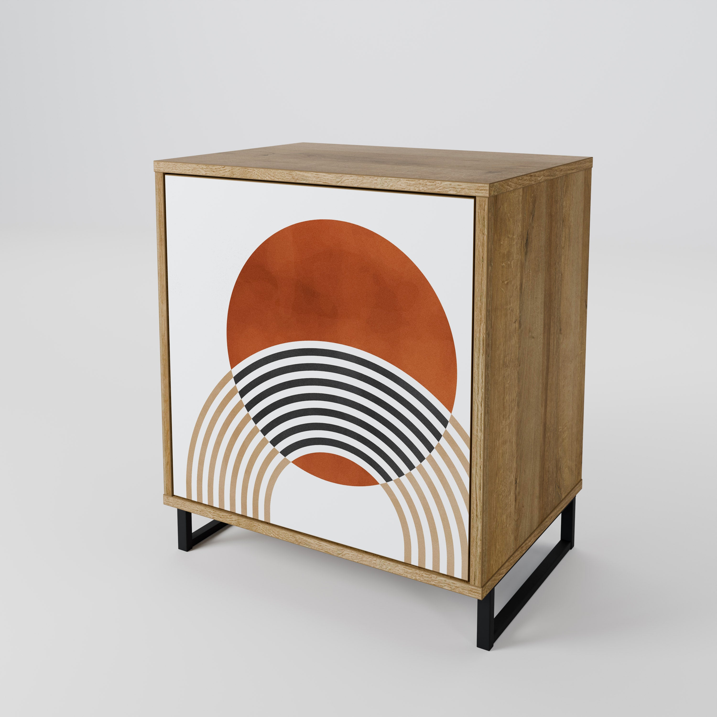 CIRCLE RHYTM 1-Door Sideboard