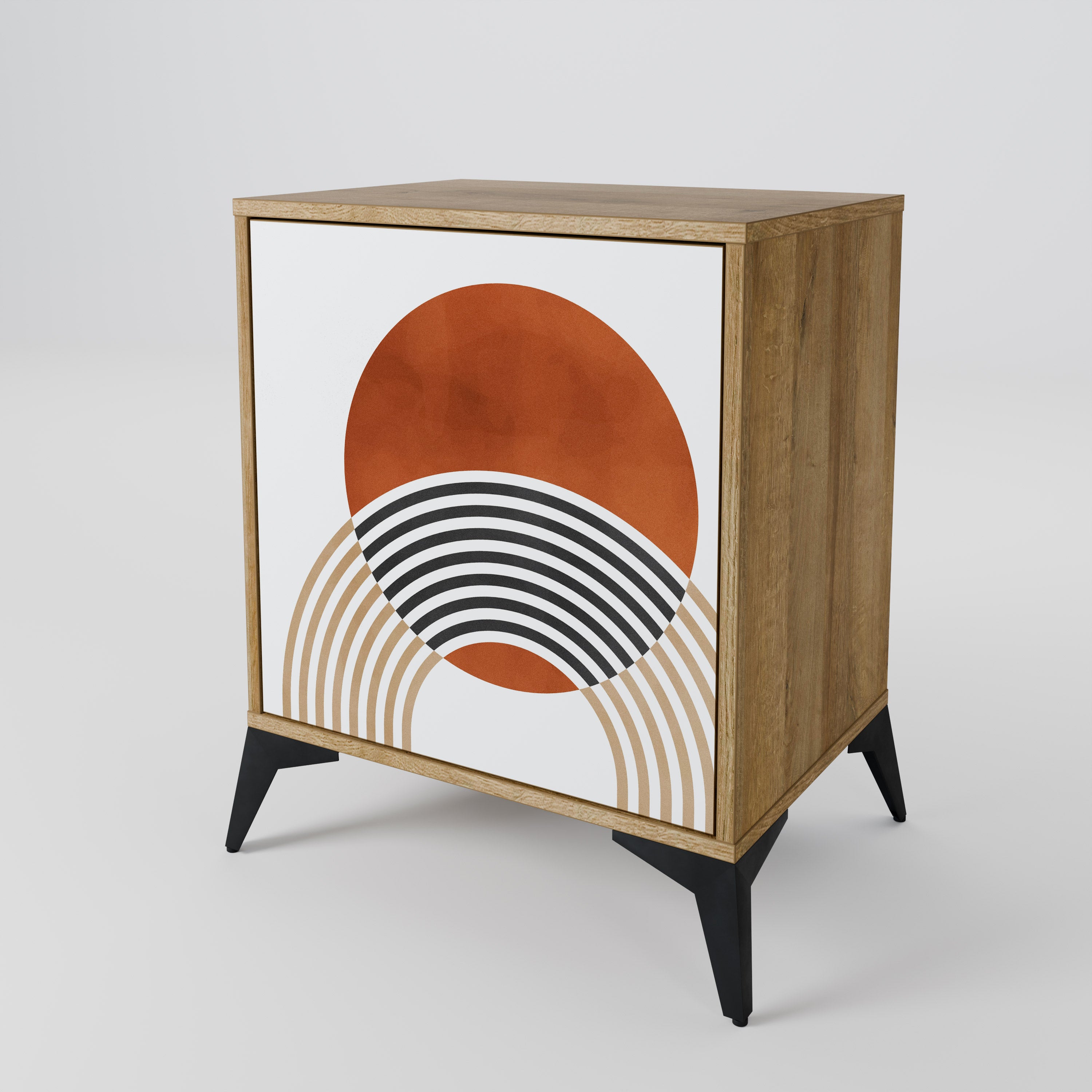 CIRCLE RHYTM 1-Door Sideboard