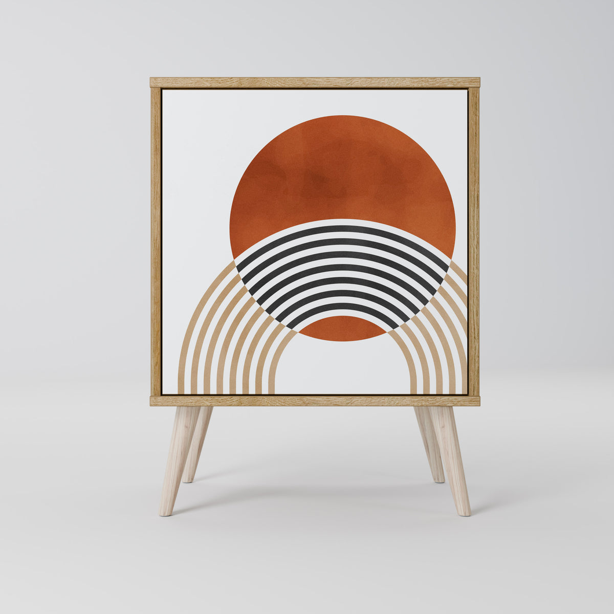 CIRCLE RHYTM 1-Door Sideboard