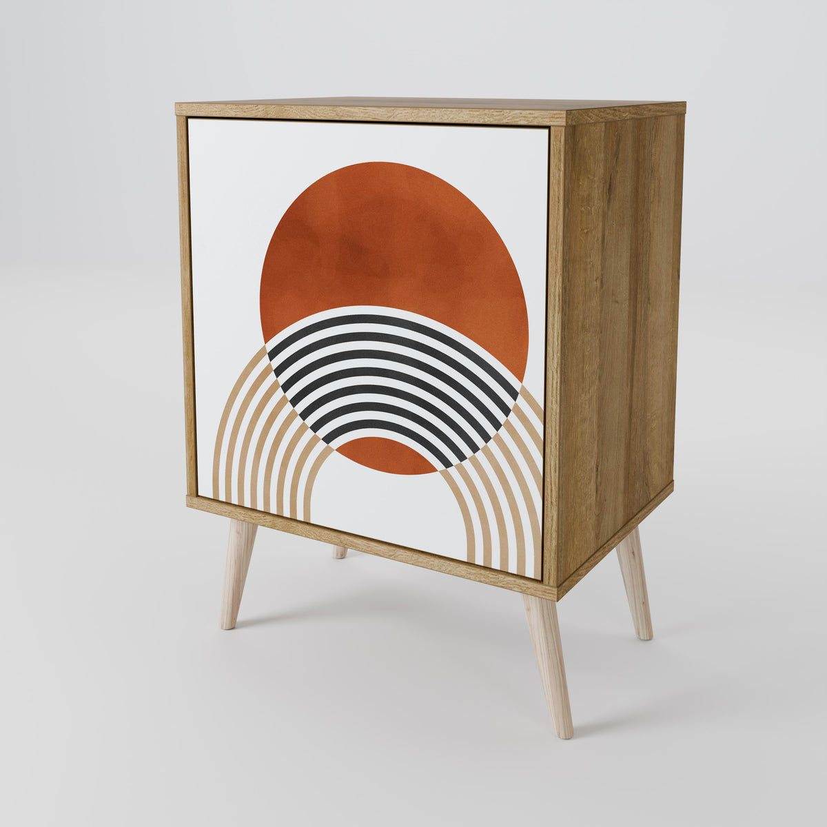 CIRCLE RHYTM 1-Door Sideboard