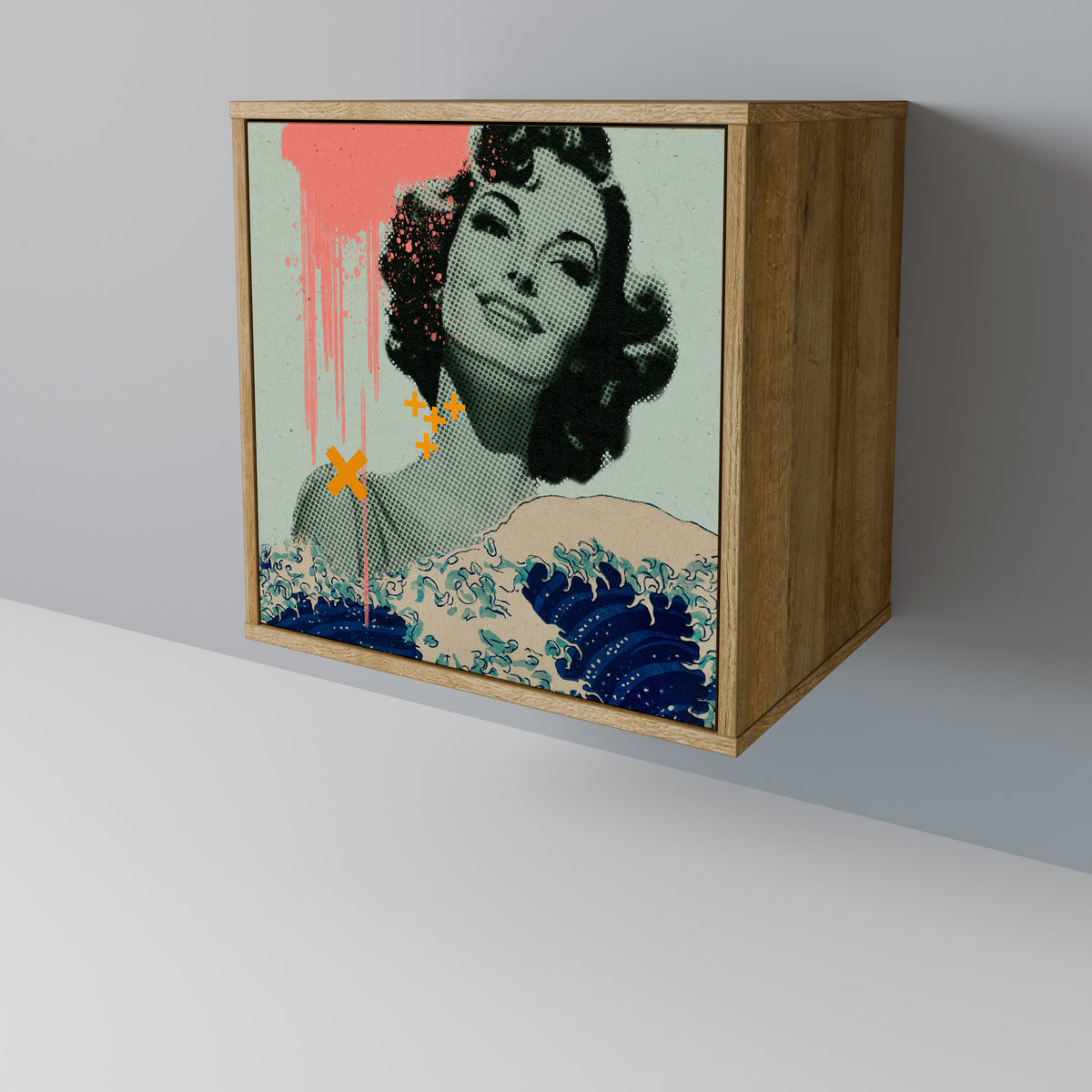KANAGAWA BEAUTY 1-Door Sideboard