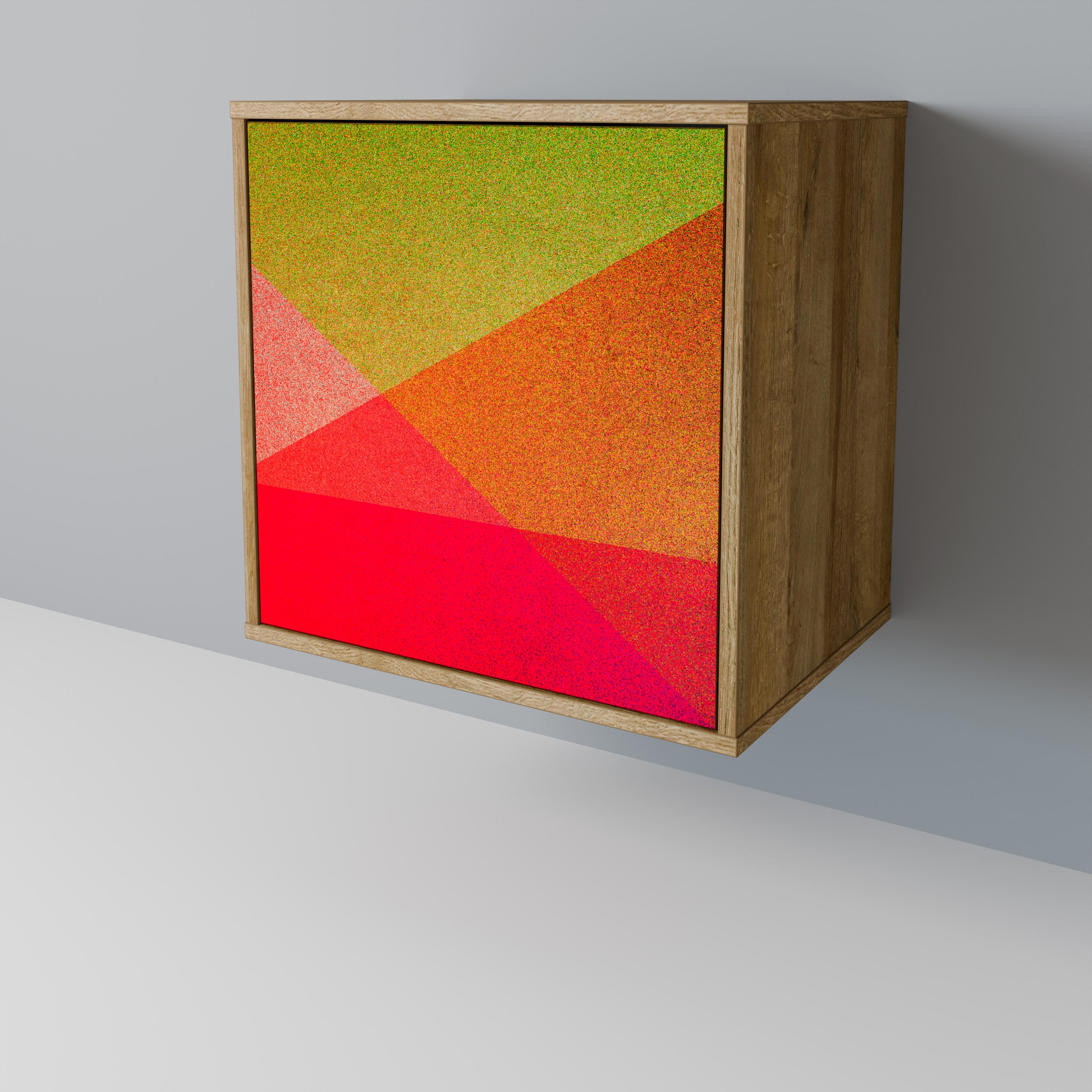 VIVID GEOMETRY 1-Door Sideboard