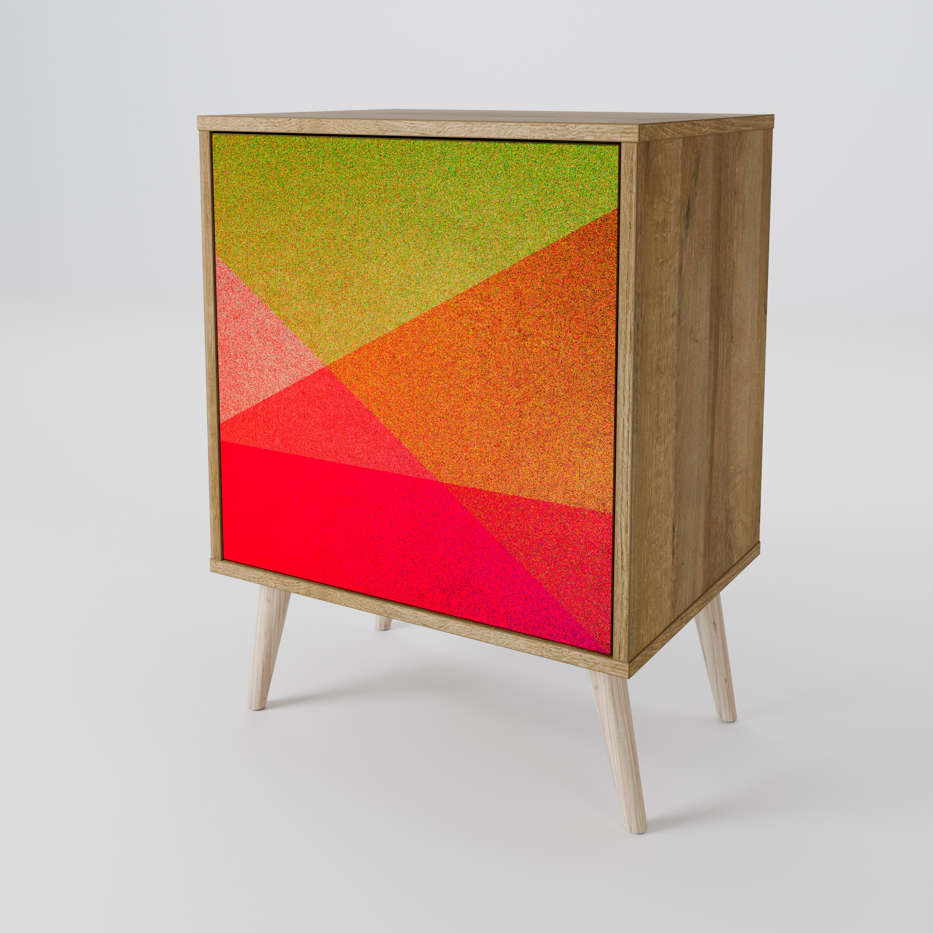VIVID GEOMETRY 1-Door Sideboard