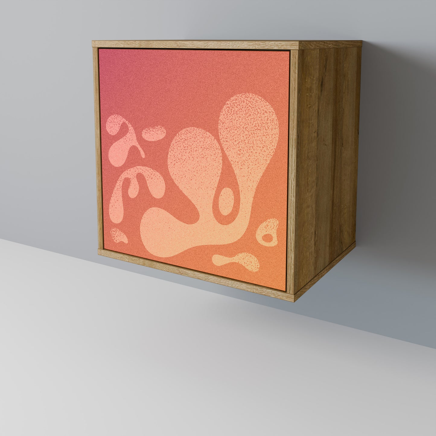 IRREGULAR PINK 1-Door Sideboard
