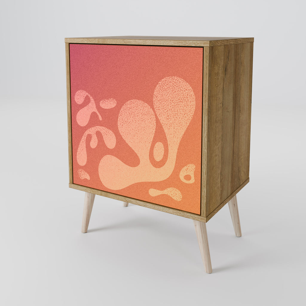 IRREGULAR PINK 1-Door Sideboard