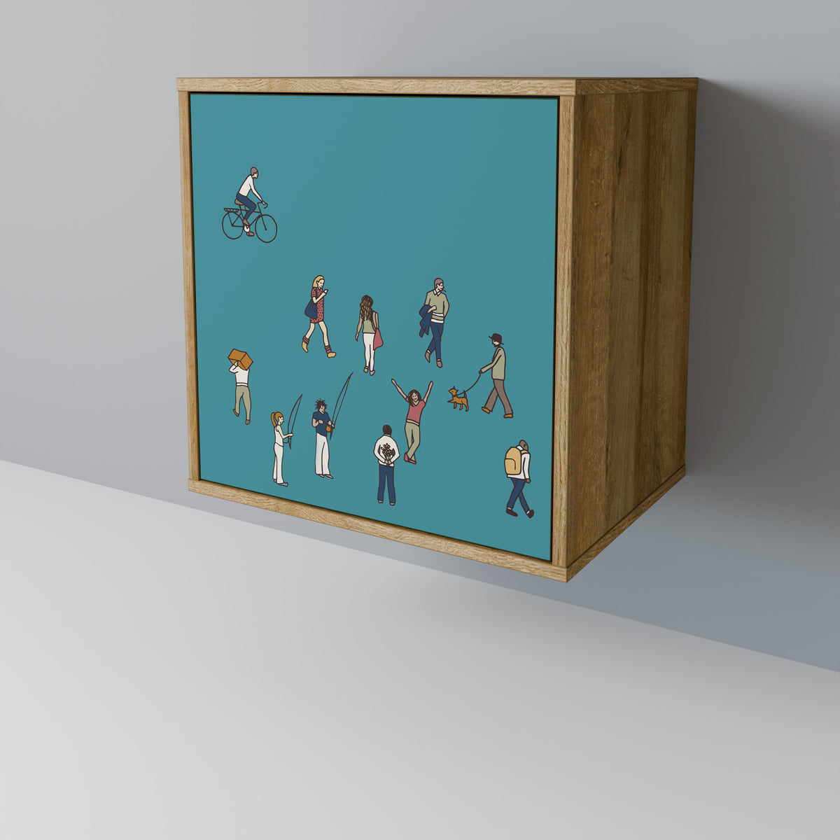COLLECTIVE STREAM 1-Door Sideboard