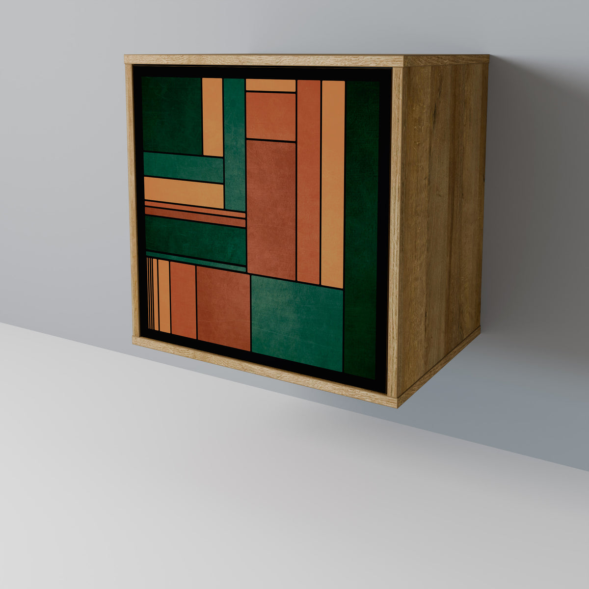 EARTHY FIGURES 1-Door Sideboard