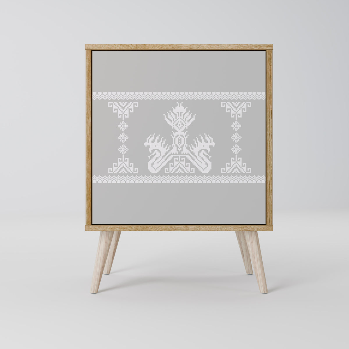 THAI GRAY 1-Door Sideboard