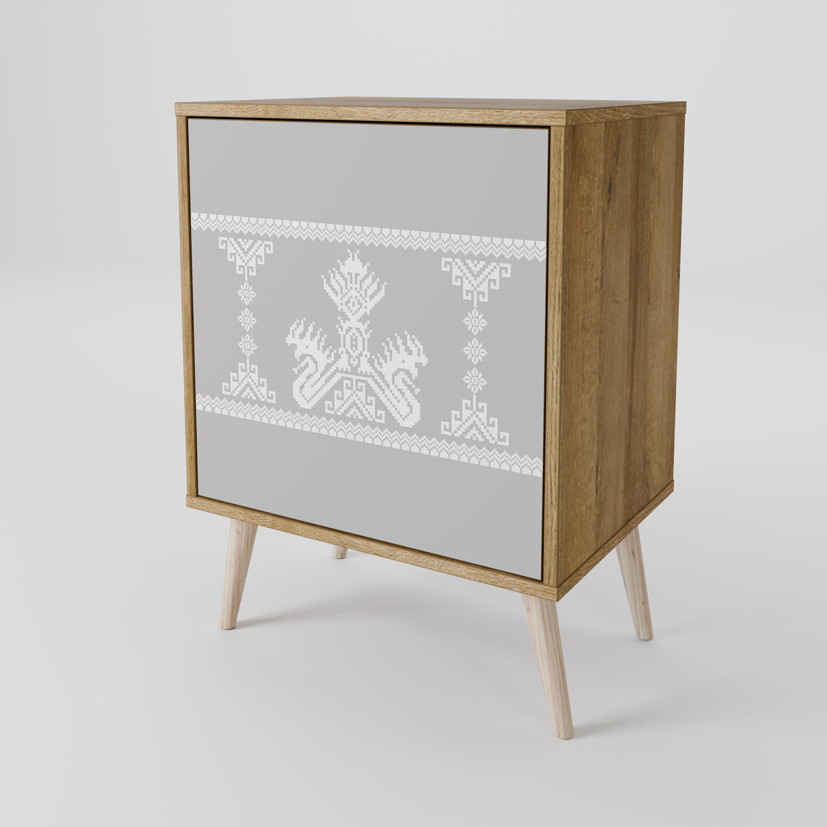 THAI GRAY 1-Door Sideboard