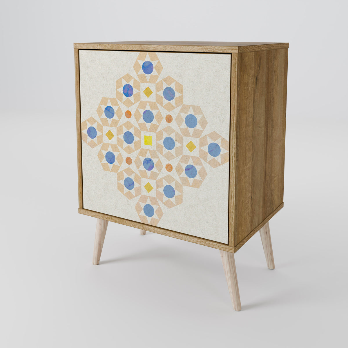 PATTERNED PRISM 1-Door Sideboard