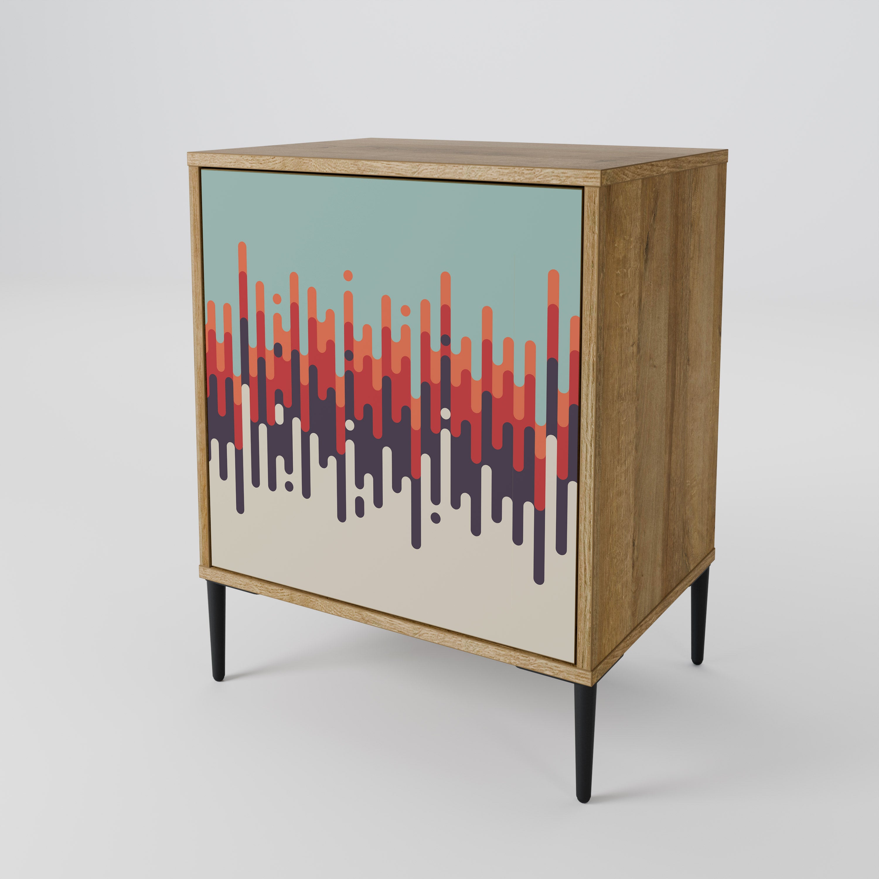 CHROMA CONTOURS 1-Door Sideboard