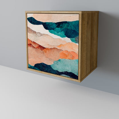 ABSTRACT LANDSCAPE 1-Door Sideboard
