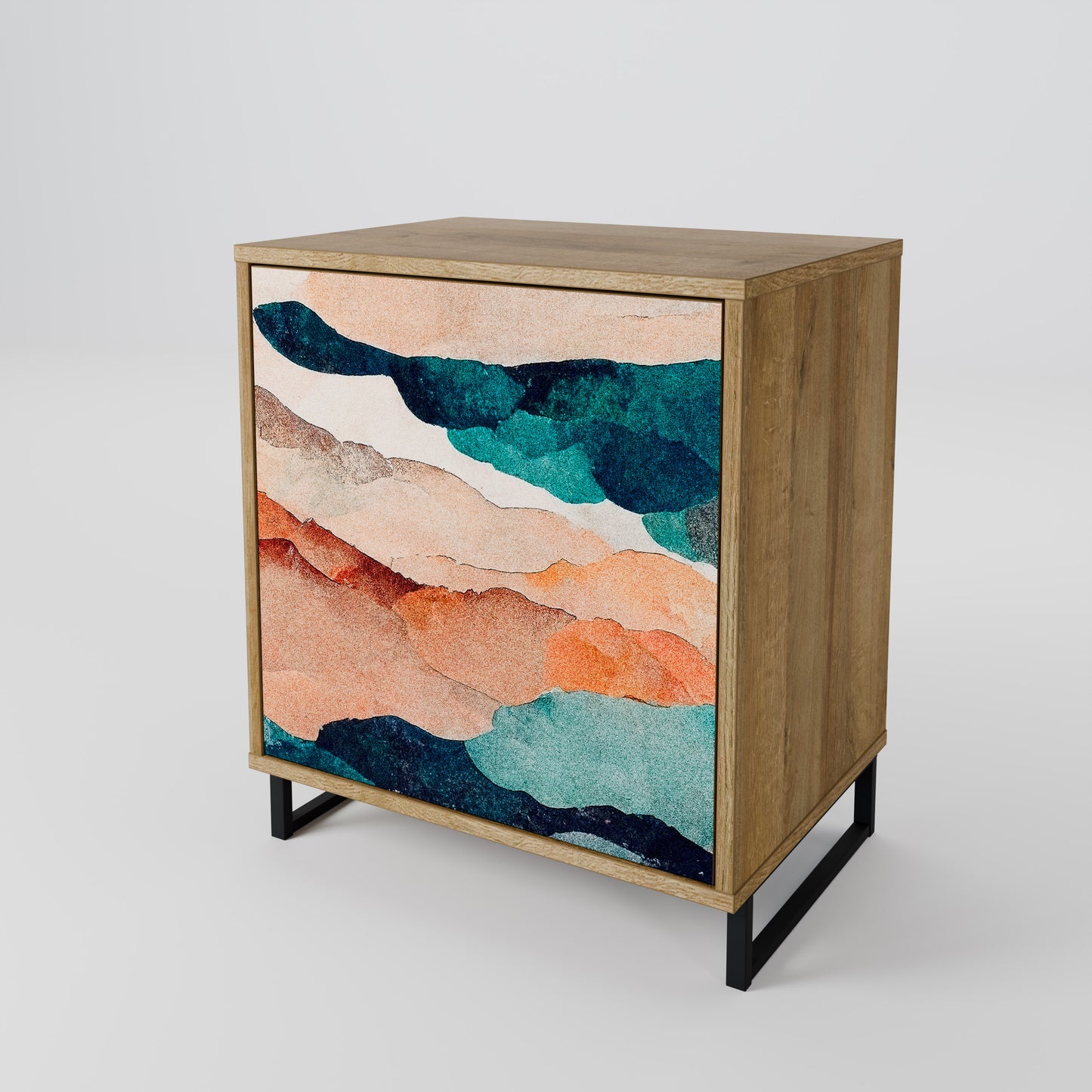 ABSTRACT LANDSCAPE 1-Door Sideboard