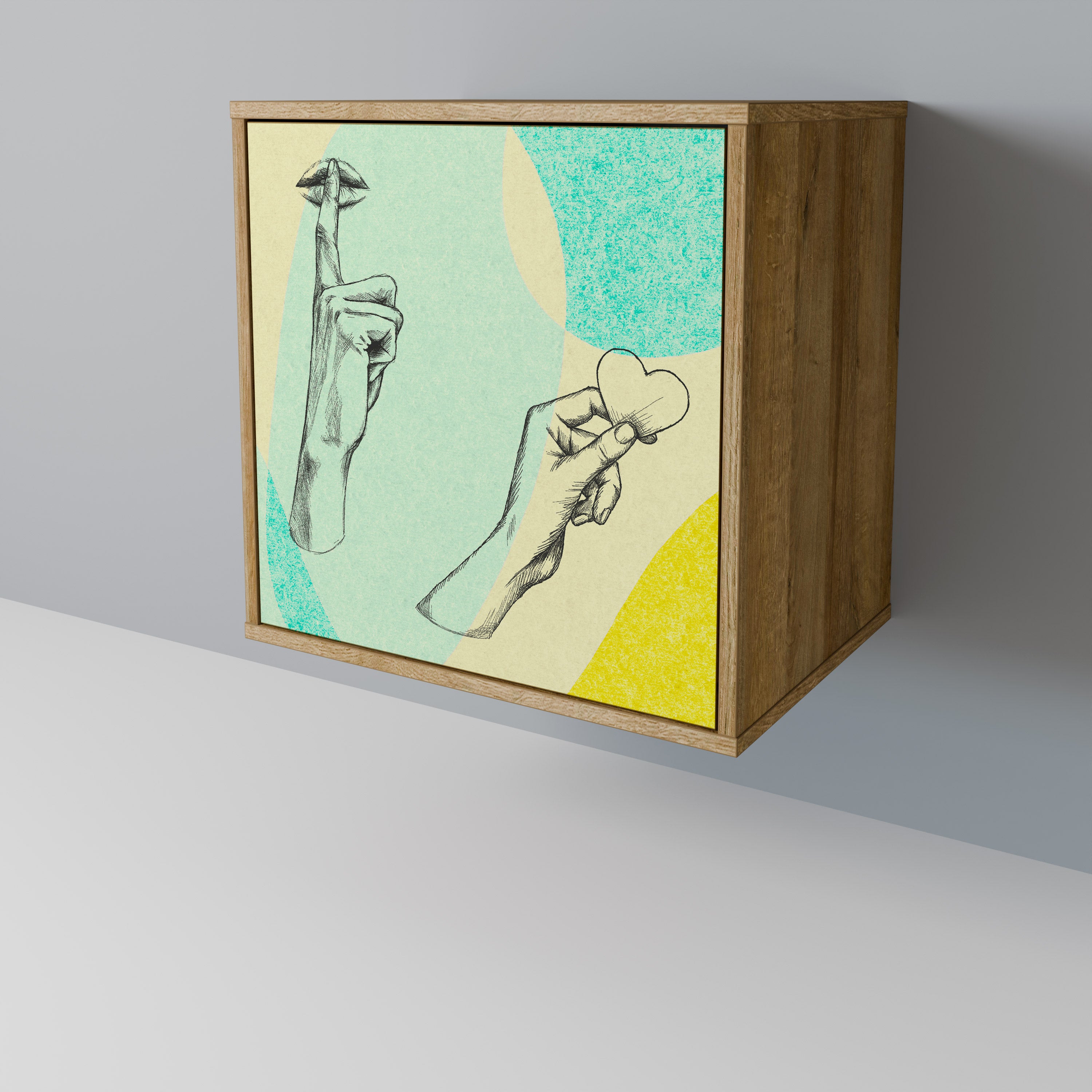 BODY LANGUAGE 1-Door Sideboard