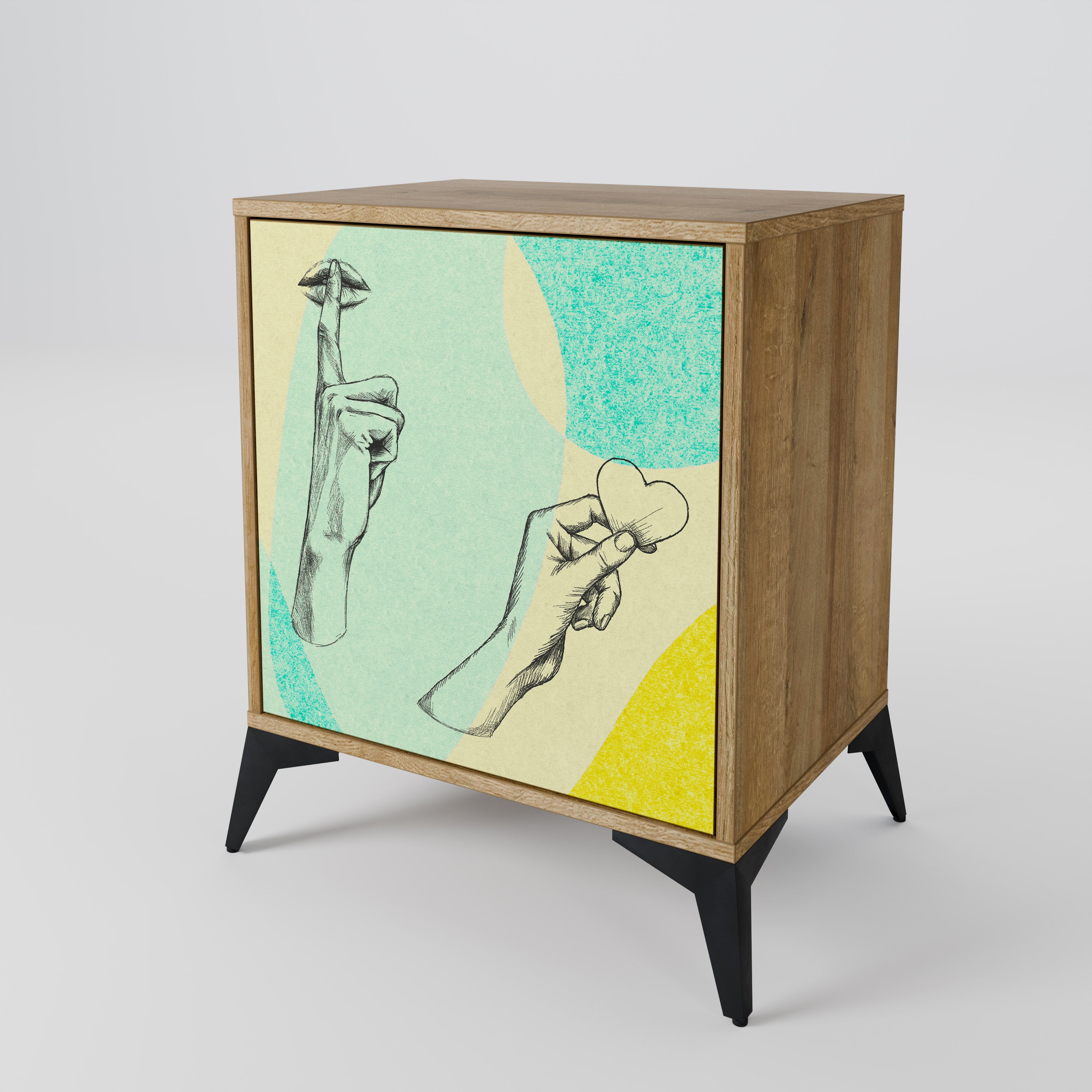 BODY LANGUAGE 1-Door Sideboard