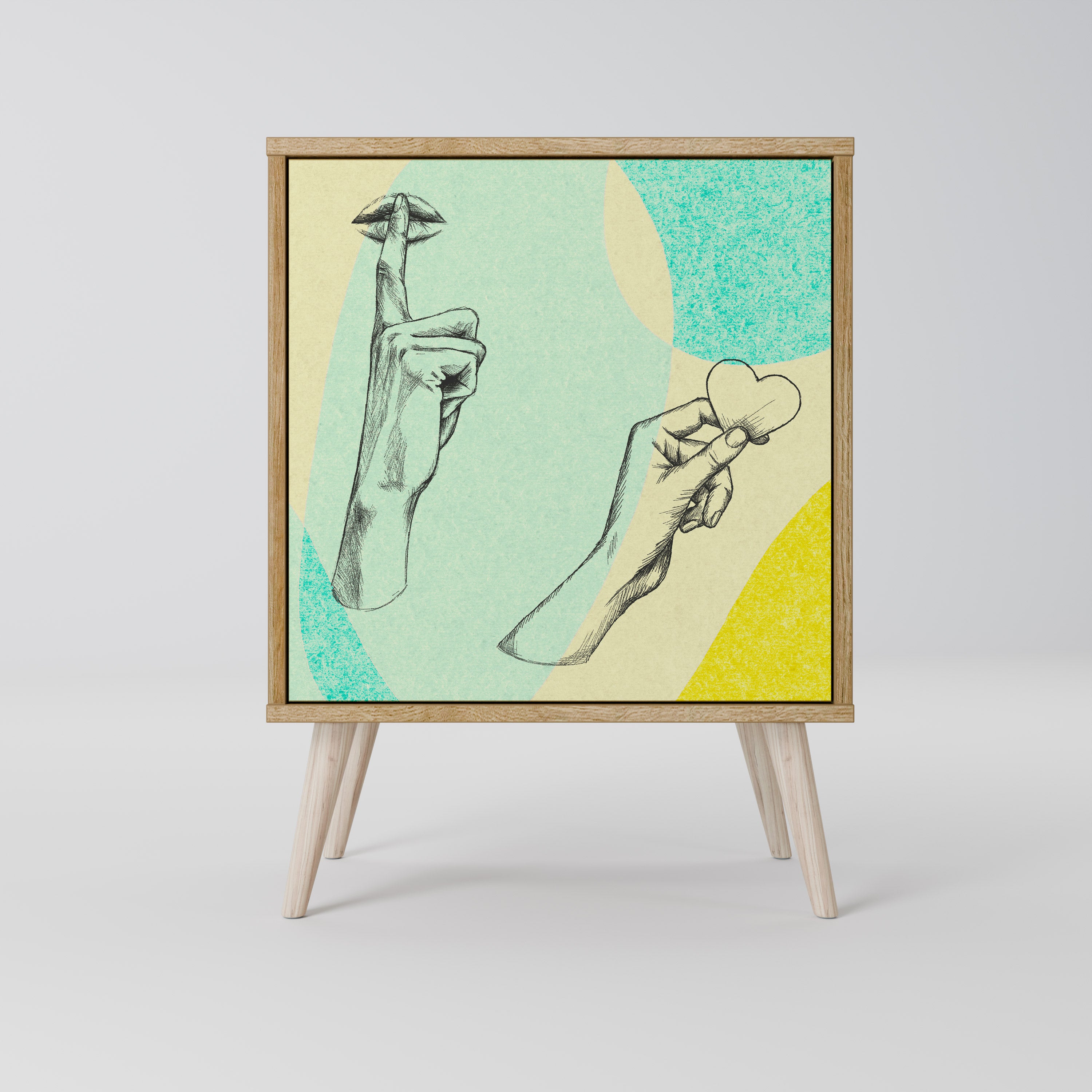 BODY LANGUAGE 1-Door Sideboard