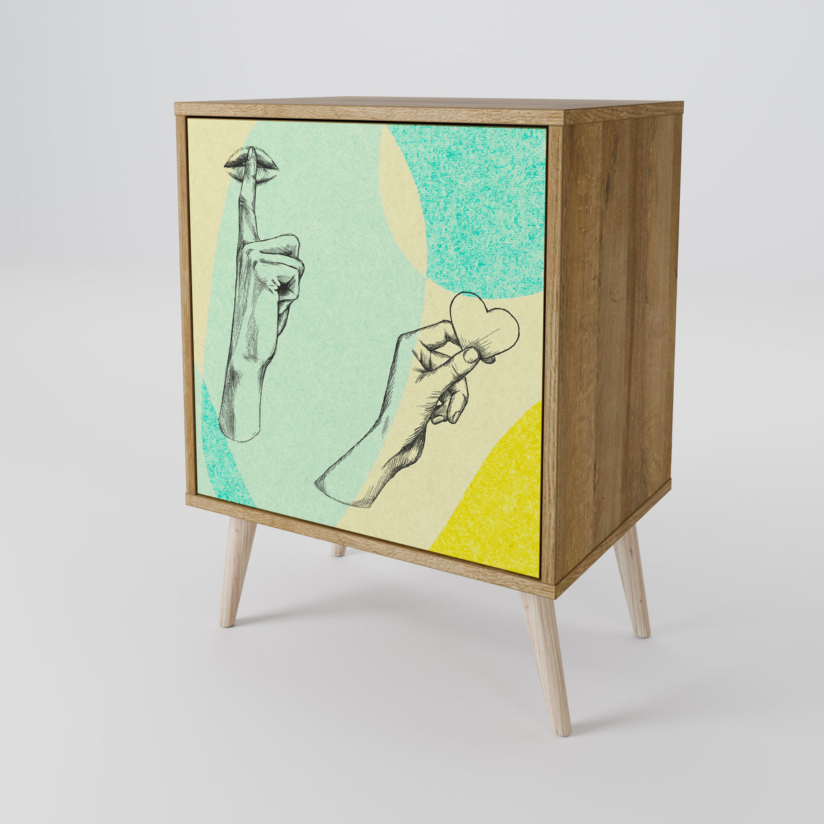 BODY LANGUAGE 1-Door Sideboard