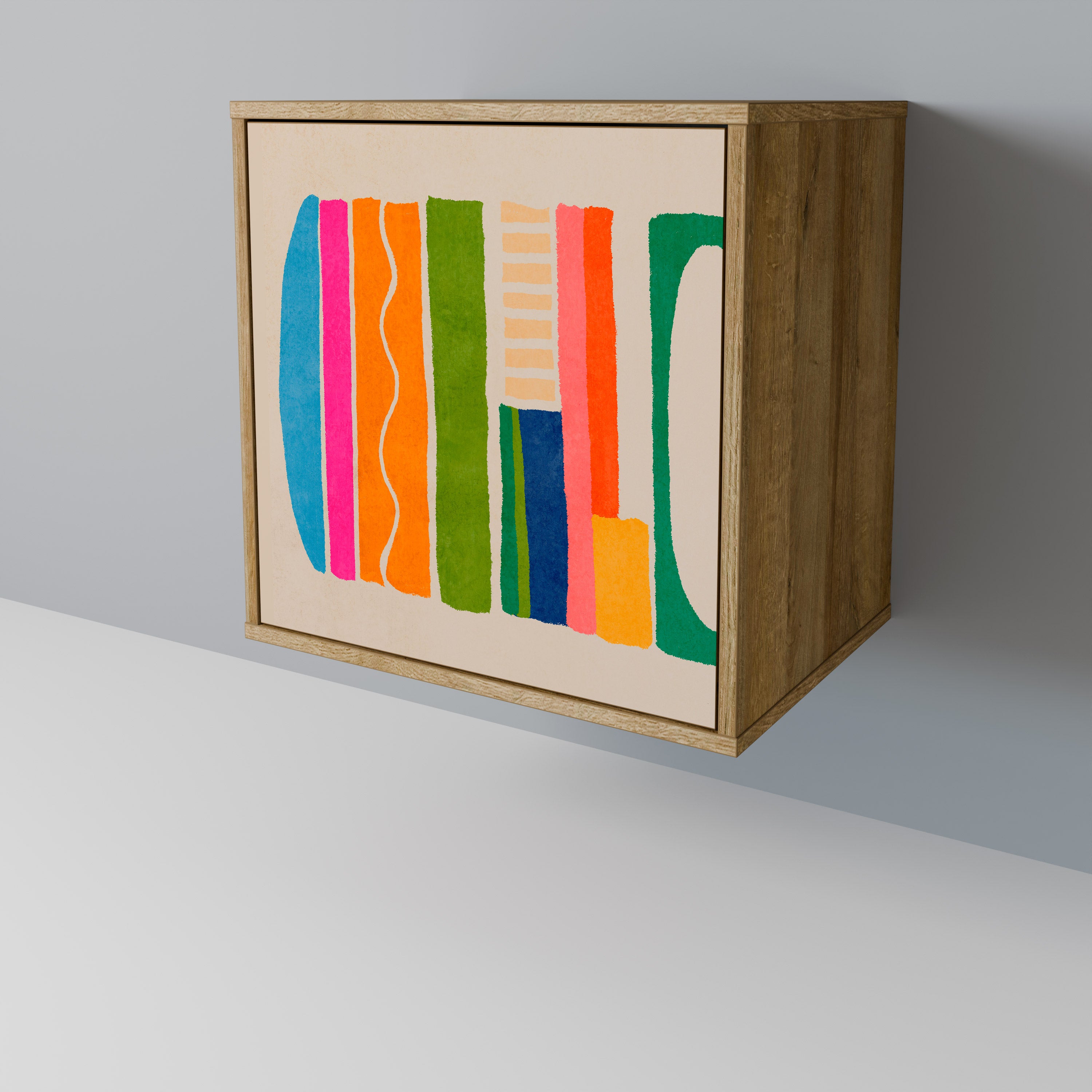 GEOMETRIC SHINE 1-Door Sideboard