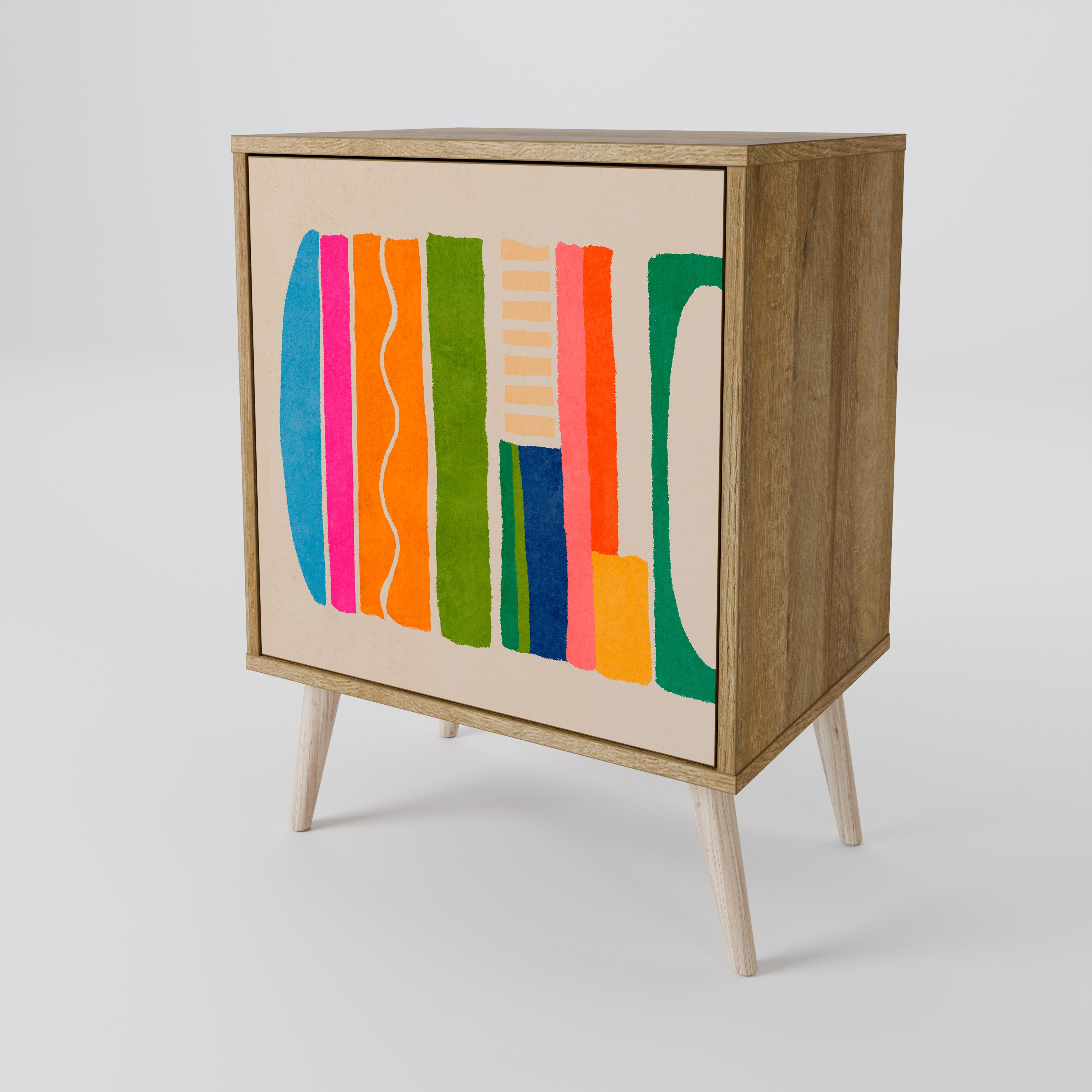 GEOMETRIC SHINE 1-Door Sideboard