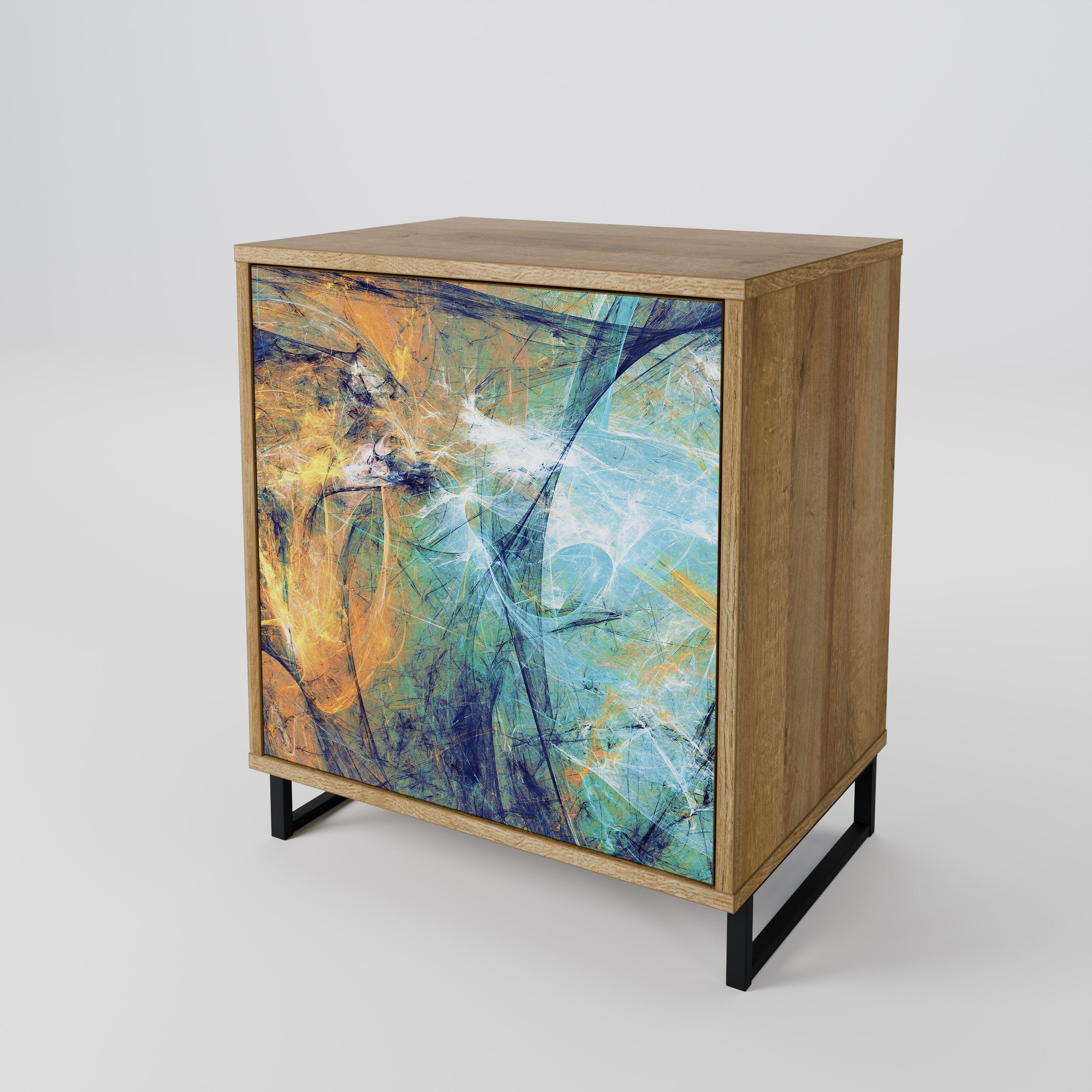 ABSTRACT THOUGHTS 1-Door Sideboard