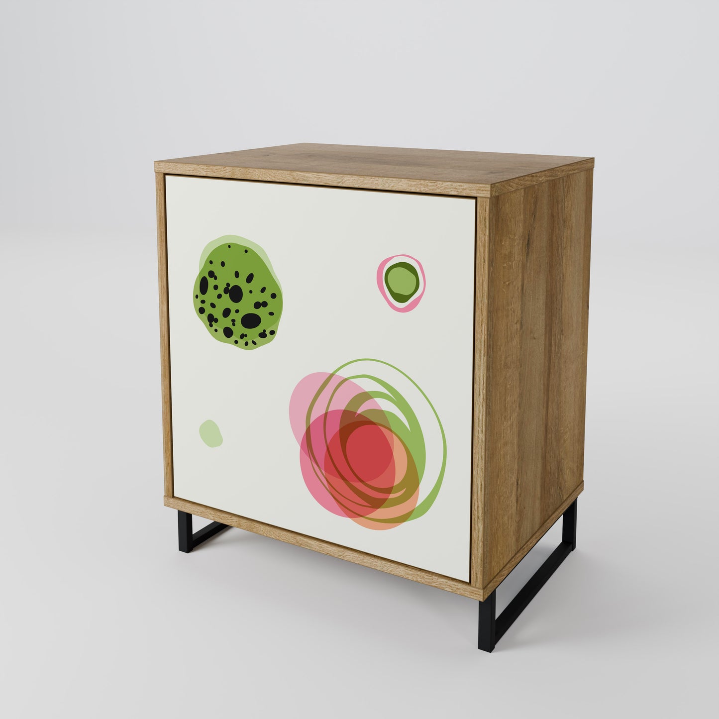 COLORFUL COSMOS 1-Door Sideboard