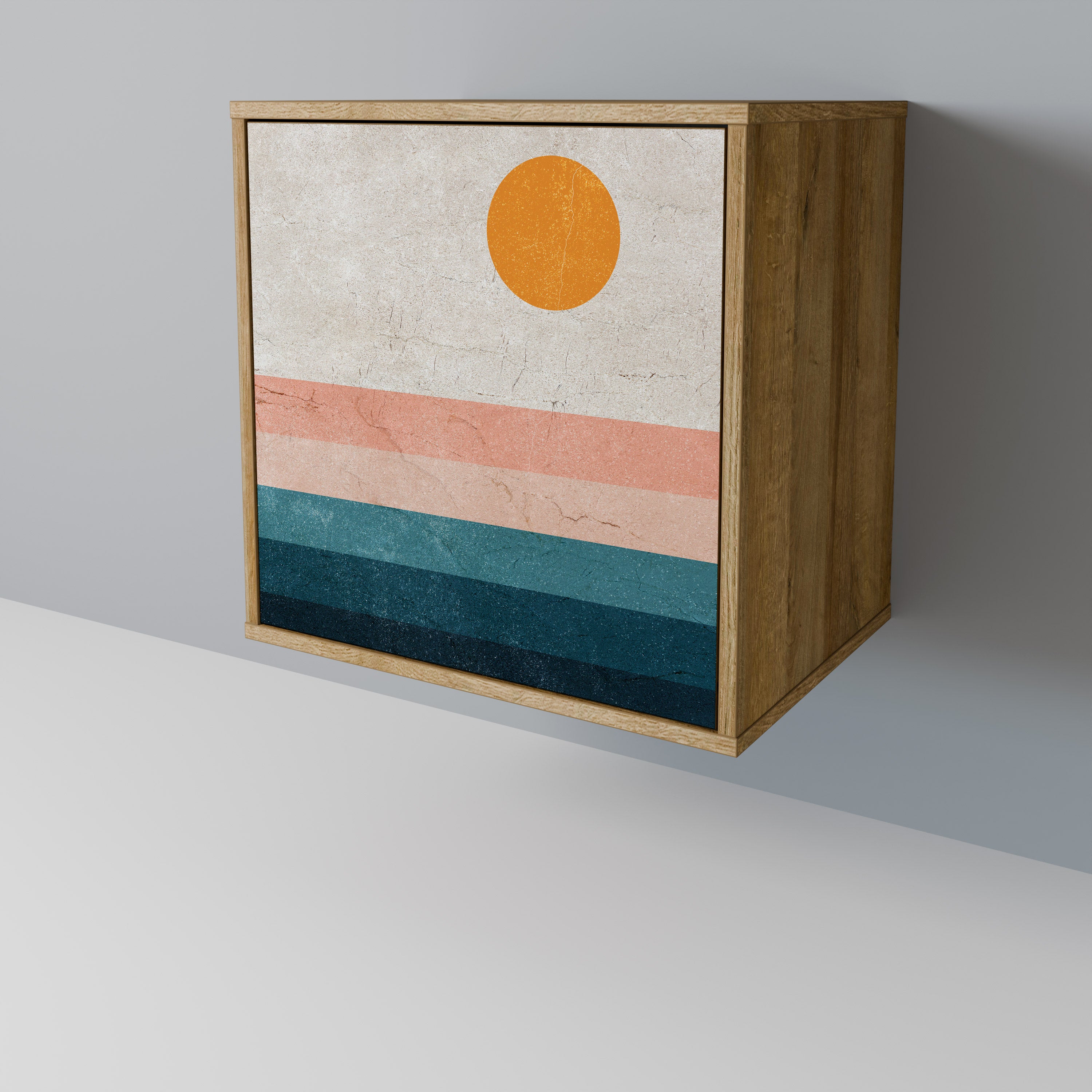 TWO HALVES 1-Door Sideboard