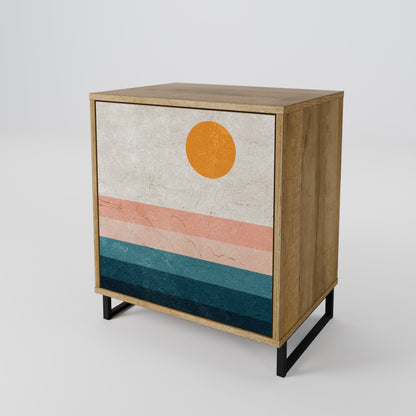 TWO HALVES 1-Door Sideboard