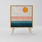 TWO HALVES 1-Door Sideboard