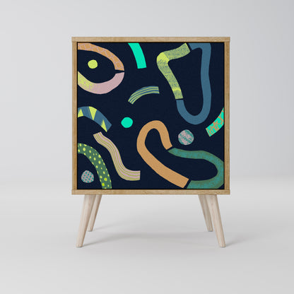 CONTRAST DANCE 1-Door Sideboard