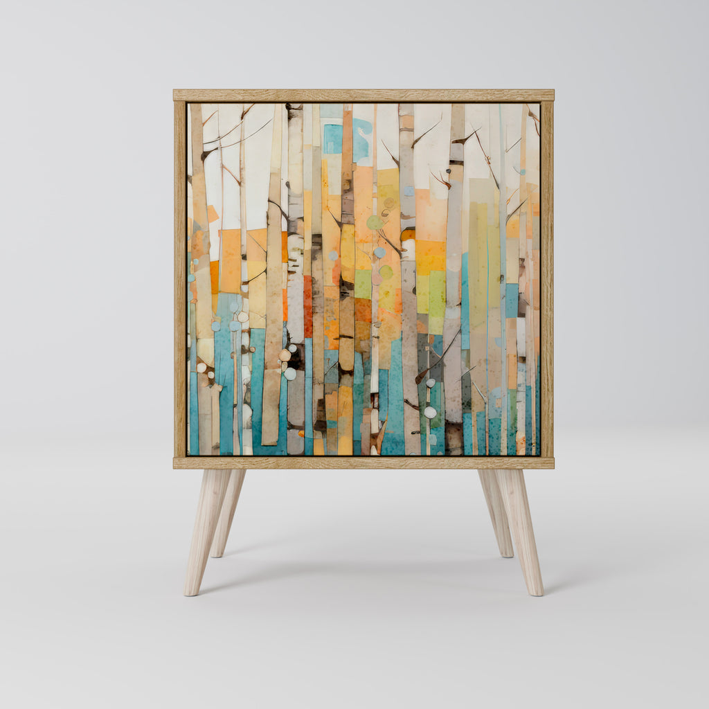 BIRCH KALEIDOSCOPE 1-Door Sideboard