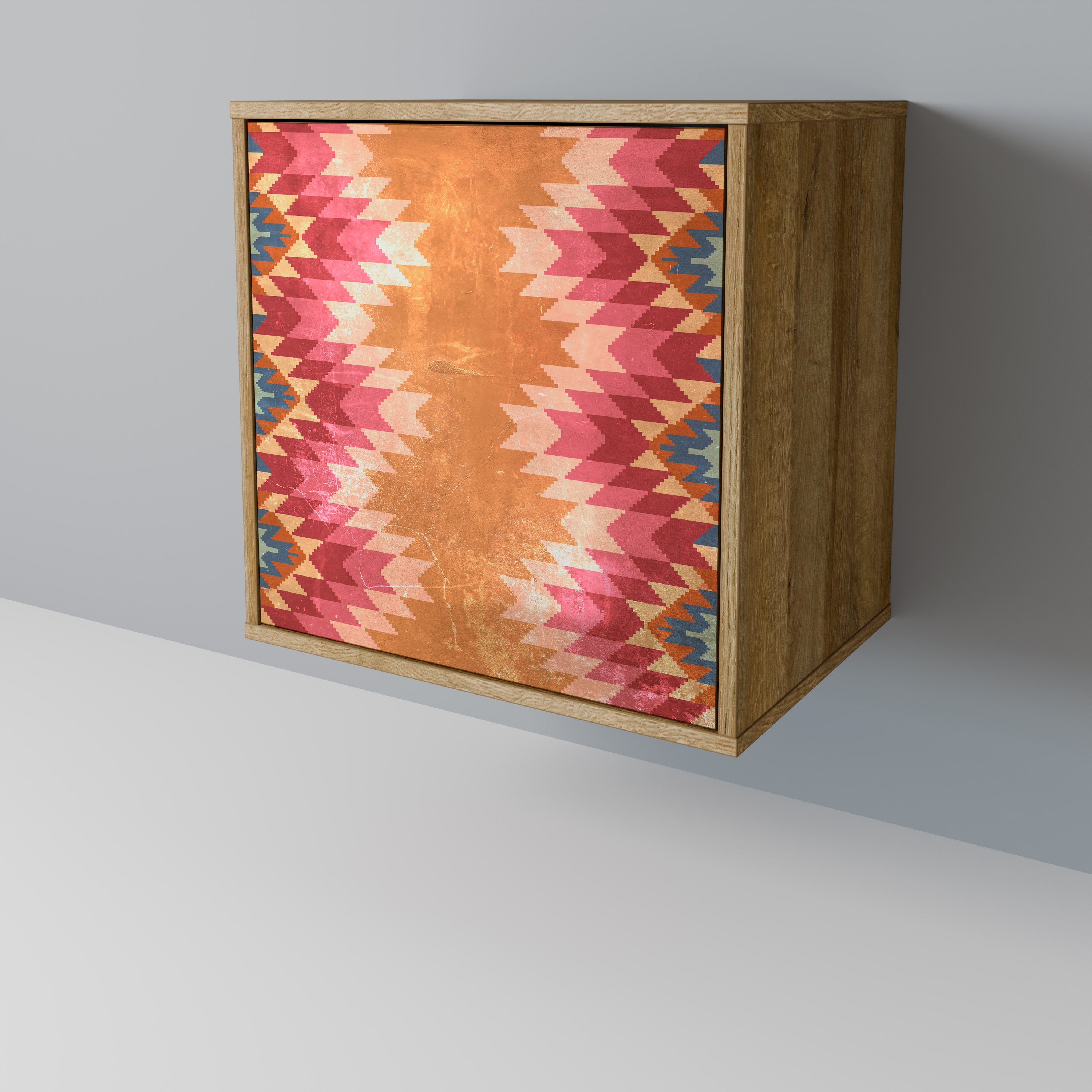 INDIAN FOLK 1-Door Sideboard