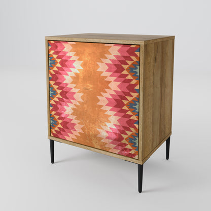 INDIAN FOLK 1-Door Sideboard