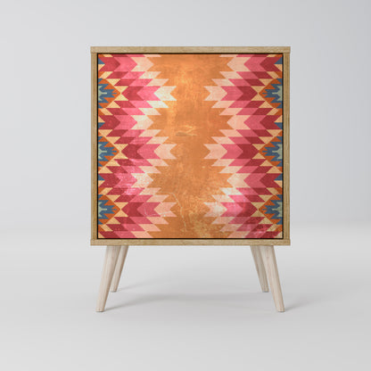 INDIAN FOLK 1-Door Sideboard