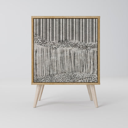 GRAIN LINES 1-Door Sideboard