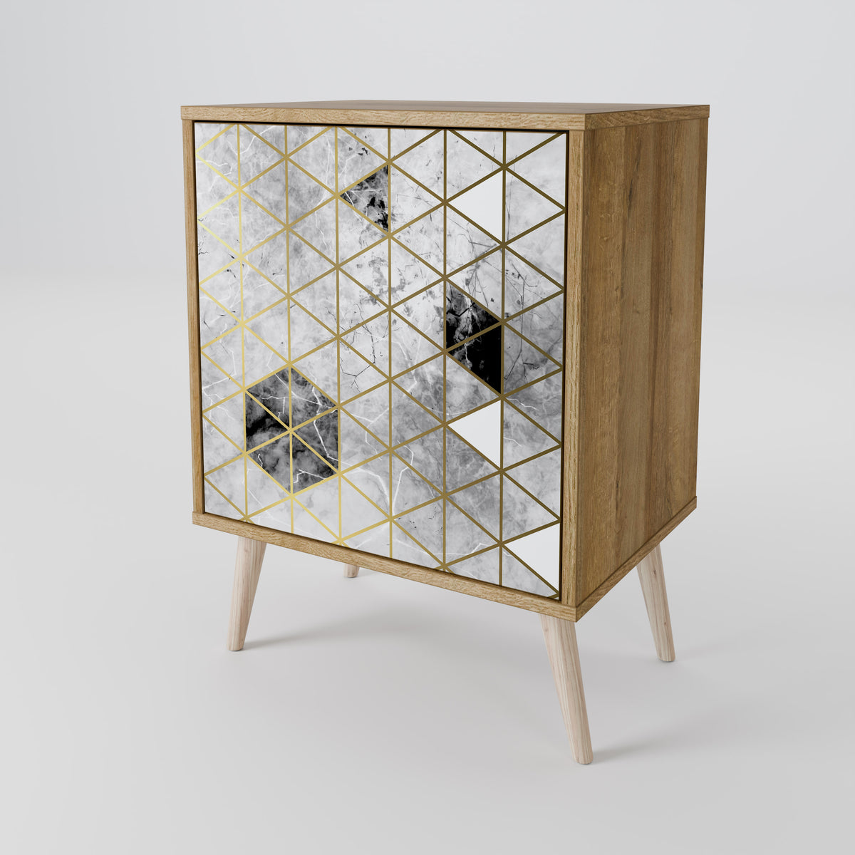 ASHEN ARIA 1-Door Sideboard
