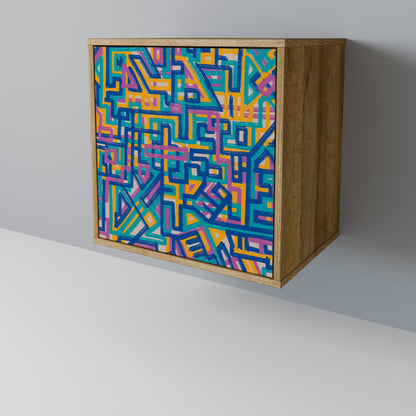 MEMORIES MAP 1-Door Sideboard