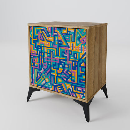 MEMORIES MAP 1-Door Sideboard
